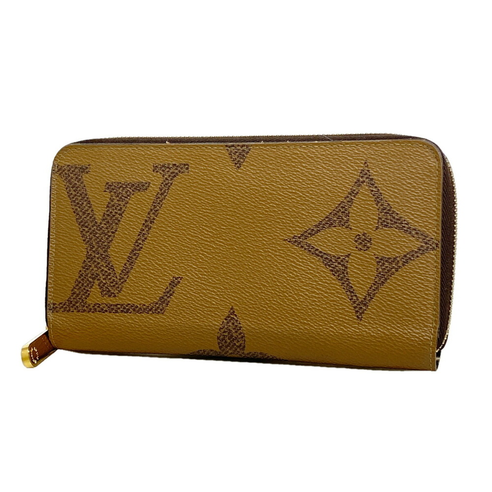 Louis Vuitton Monogram Giant Reverse Zippy Wallet M69353 Brown (Men's/Women's)